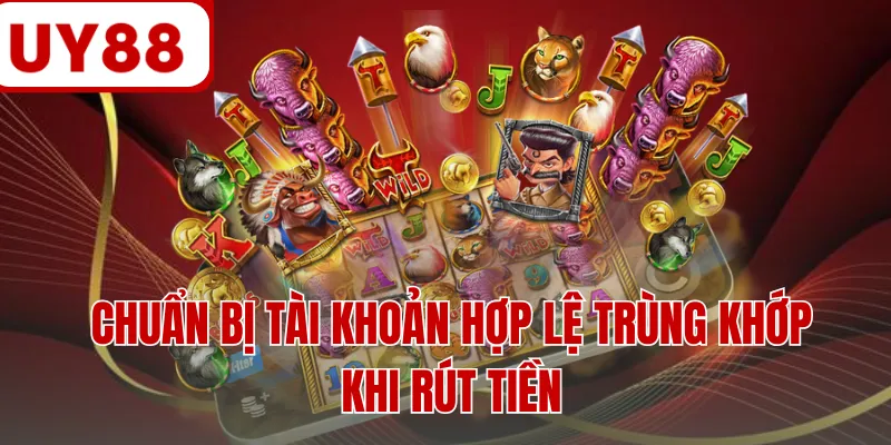 Chuẩn bị tài khoản hợp lệ trùng khớp khi rút tiền Chuẩn bị tài khoản hợp lệ trùng khớp khi rút tiền